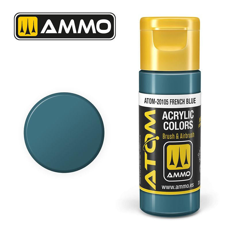 MiG Ammo ATOM COLOR French Blue FS35109 (20105)